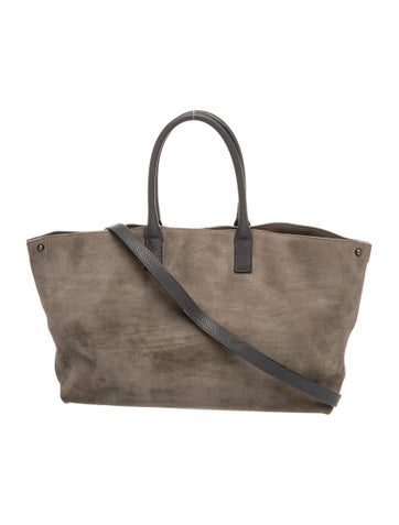 Leather Top Handle Bag