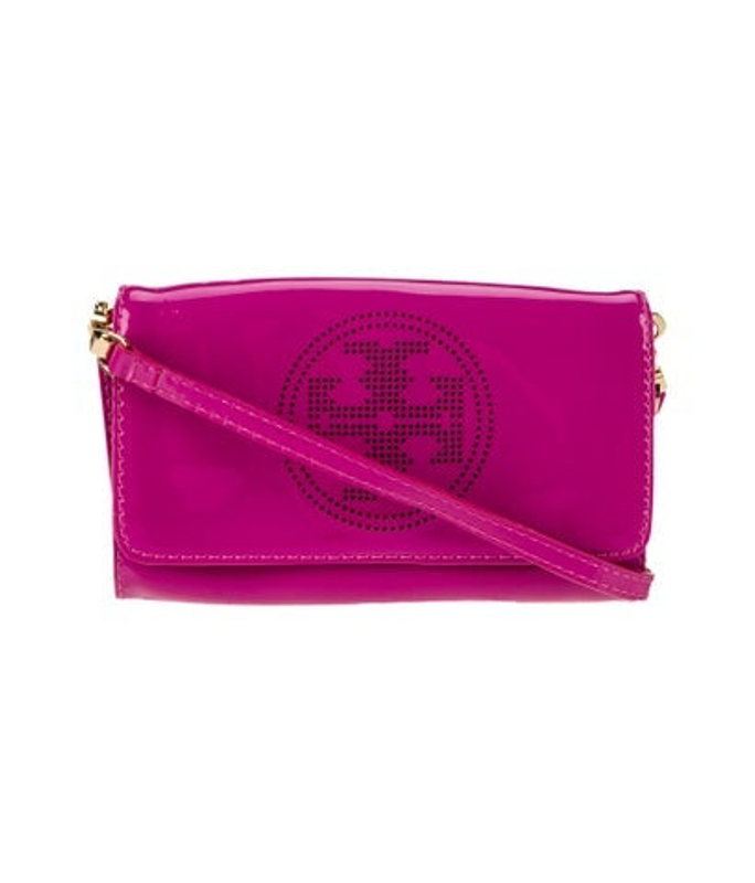 Tory Burch Burch Patent Leather Crossbody Bag
