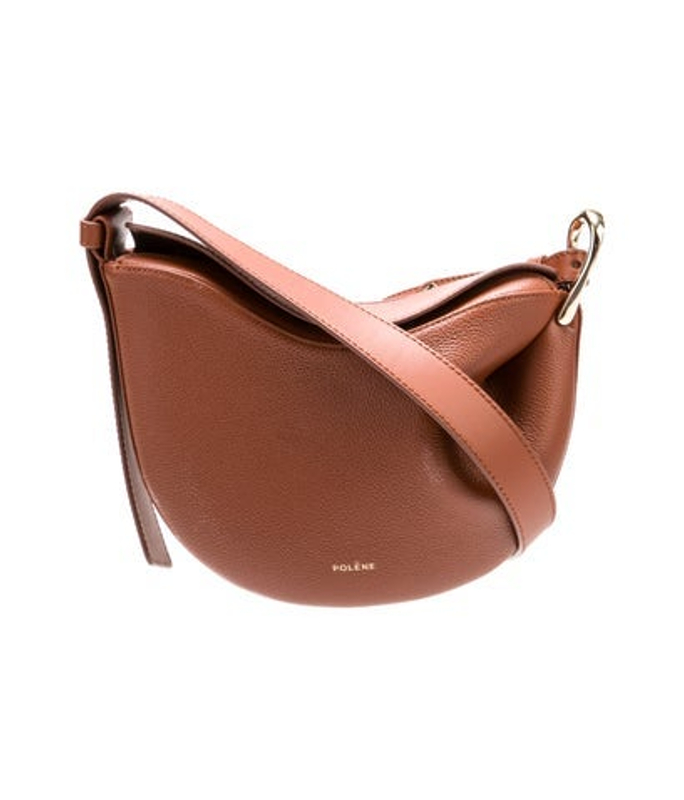 Polene Leather Messenger Bag