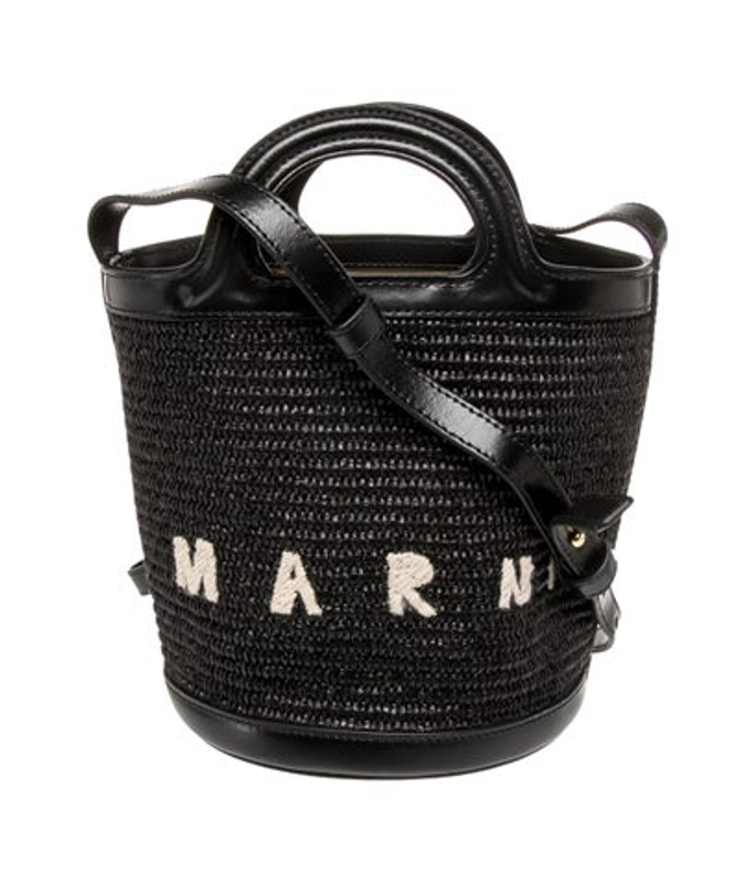 Marni Raffia Bucket Bag