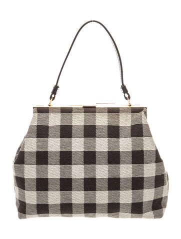 Mansur Gavriel Canvas Top Handle Bag