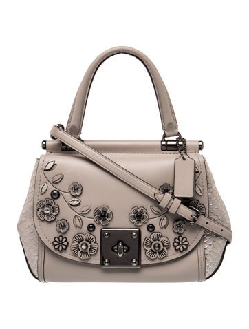 Leather Top Handle Bag