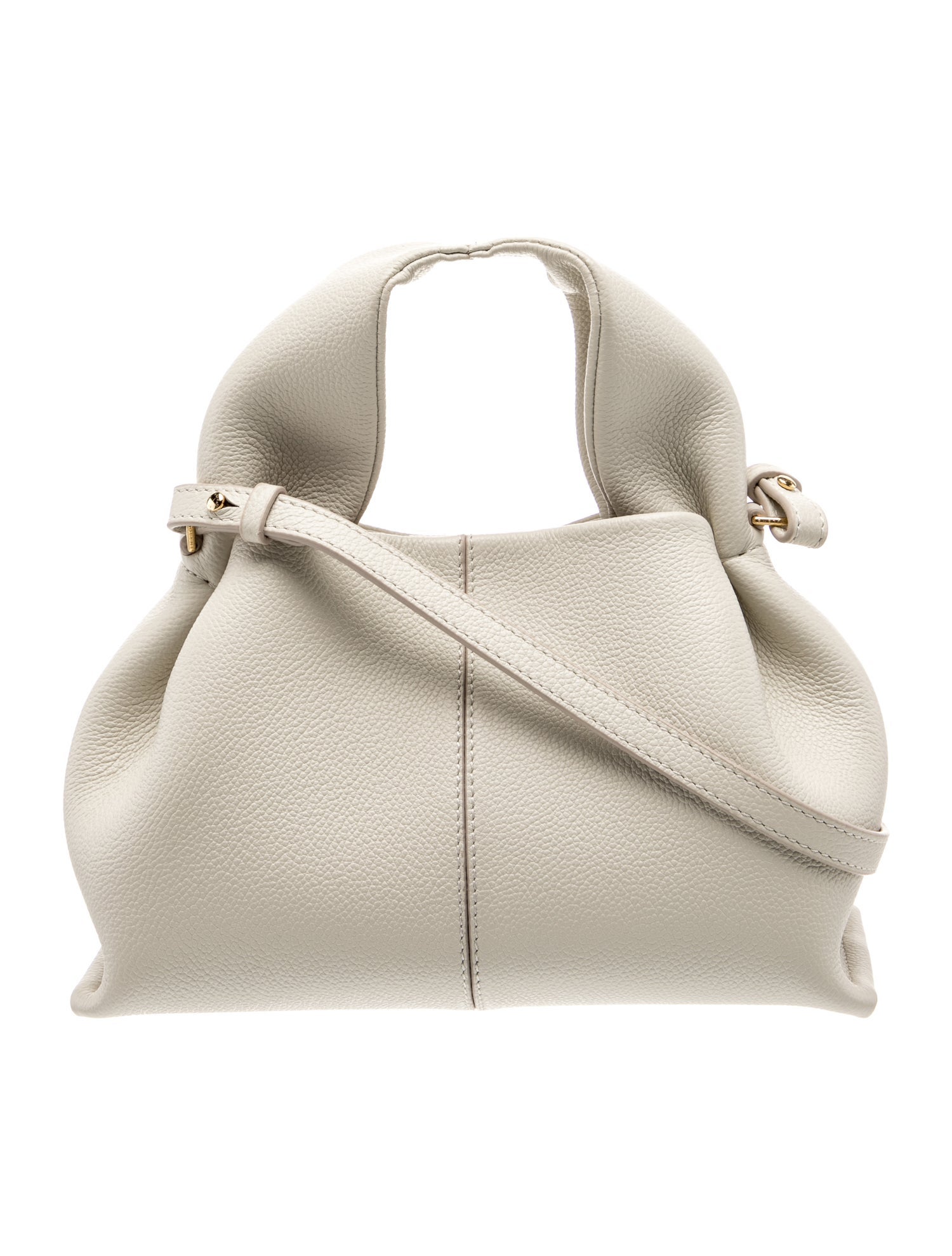 Leather Top Handle Bag