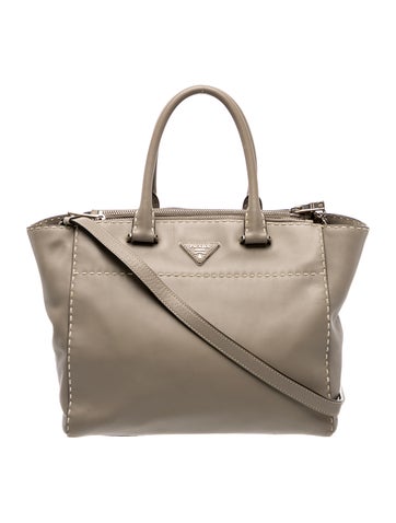 Enameled Metal Triangle Shoulder Bag Medium