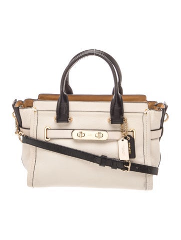 Leather Top Handle Bag