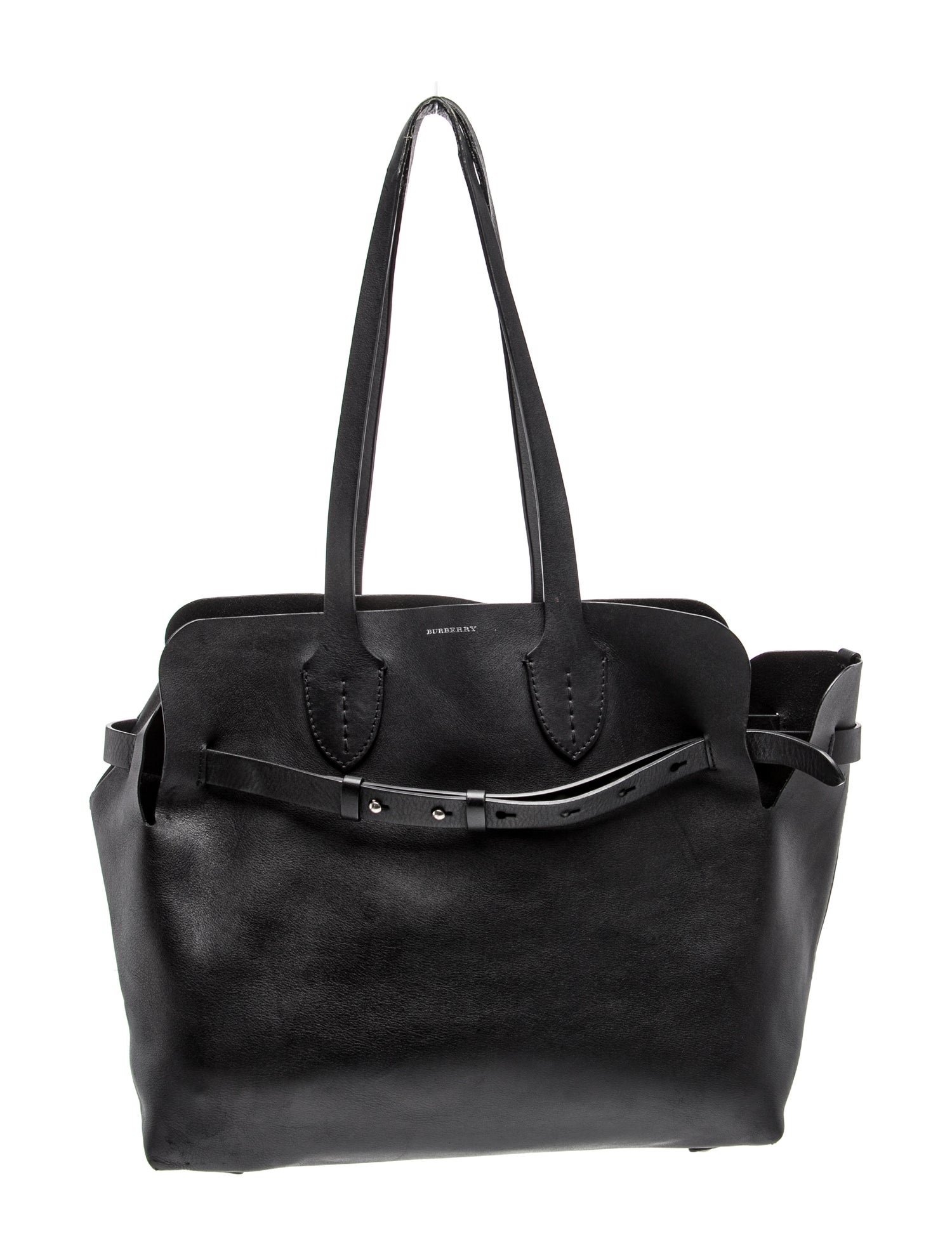 Leather Soft Belt Tote