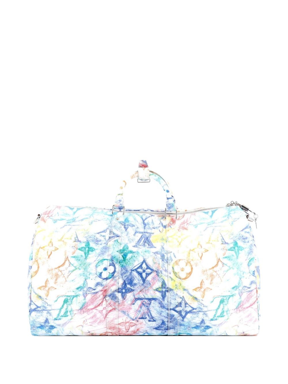 Louis Vuitton Keepall Bandouliere Bag Limited Edition Monogram Pastel Multicolor 50 travel bag