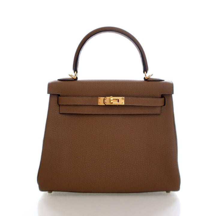 Hermes Hermes Alezan Togo Kelly 25