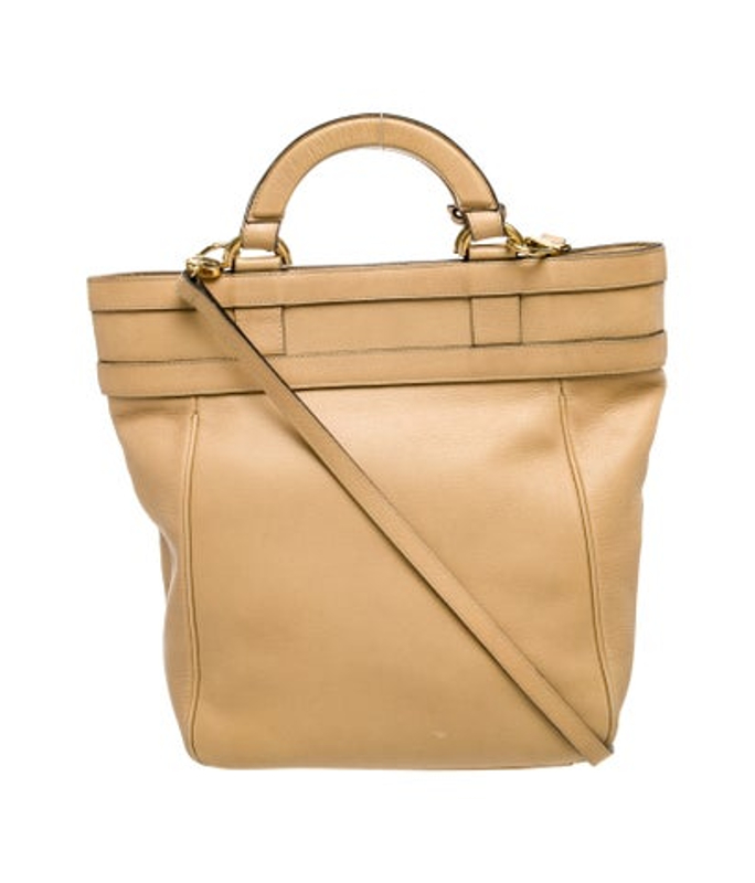 Delvaux Leather Roseau Bag