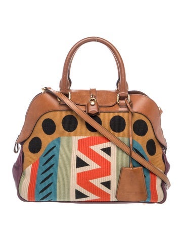 Canvas Top Handle Bag