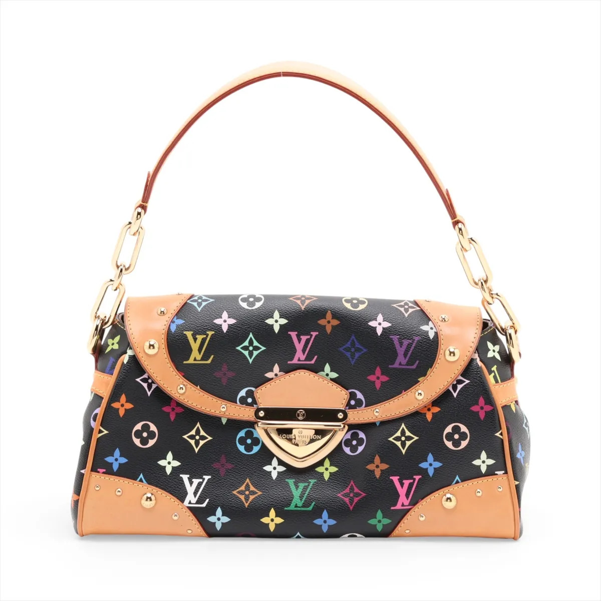 Louis Vuitton Multicolor Beverly MM M40204 Black