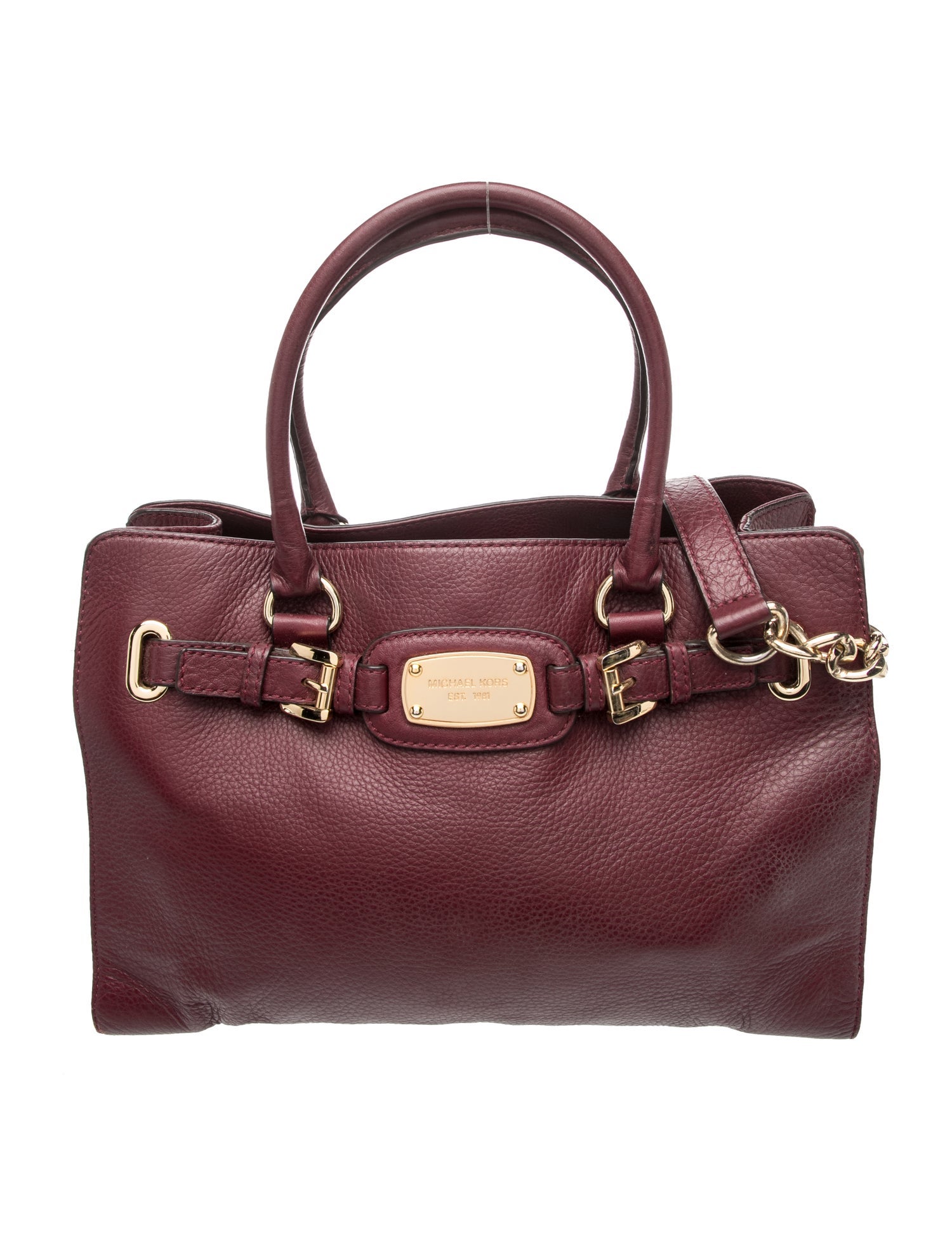 Leather Top Handle Bag