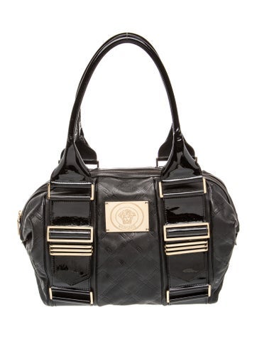 Versace Leather Shoulder Bag
