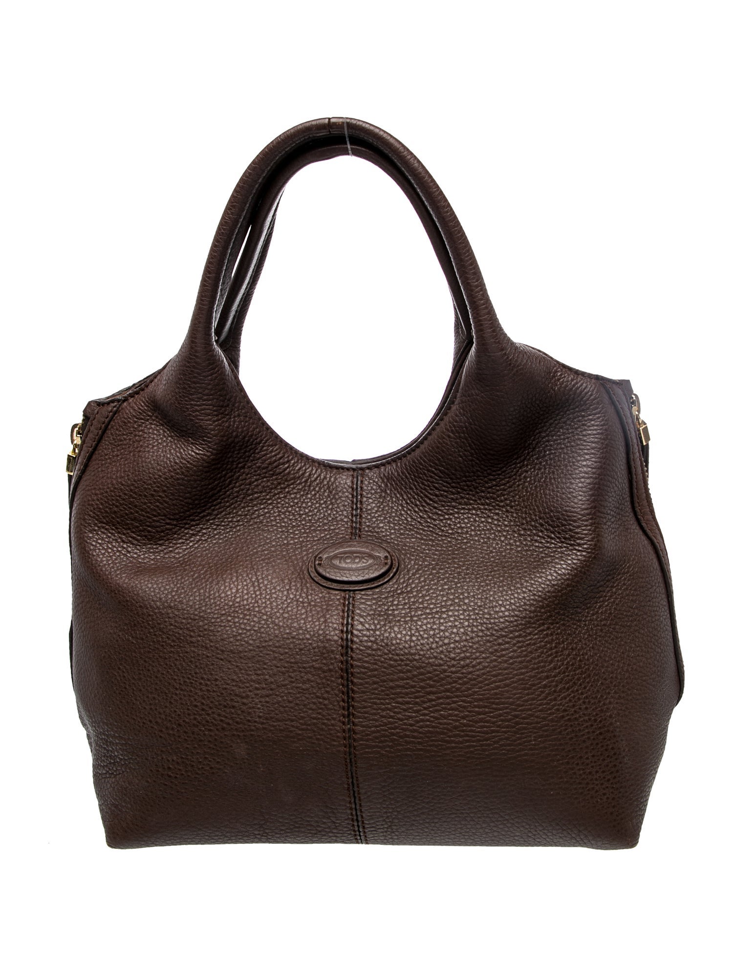 Leather Top Handle Bag
