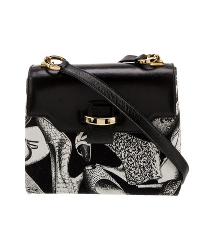 Salvatore Ferragamo Ferragamo Canvas Shoulder Bag