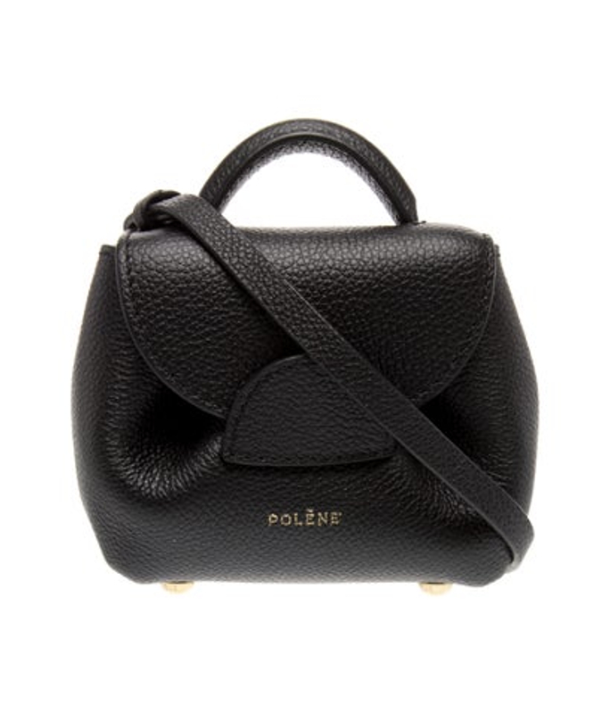 Polene Leather Crossbody Bag