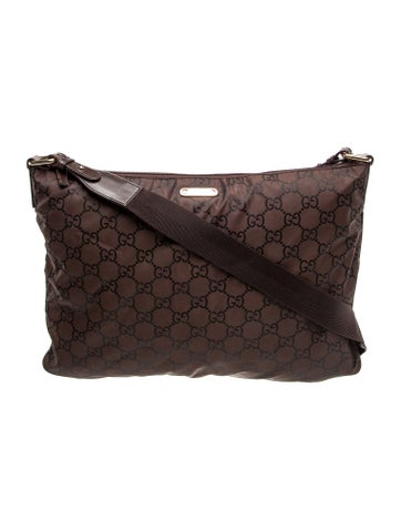 GG Nylon Crossbody Bag