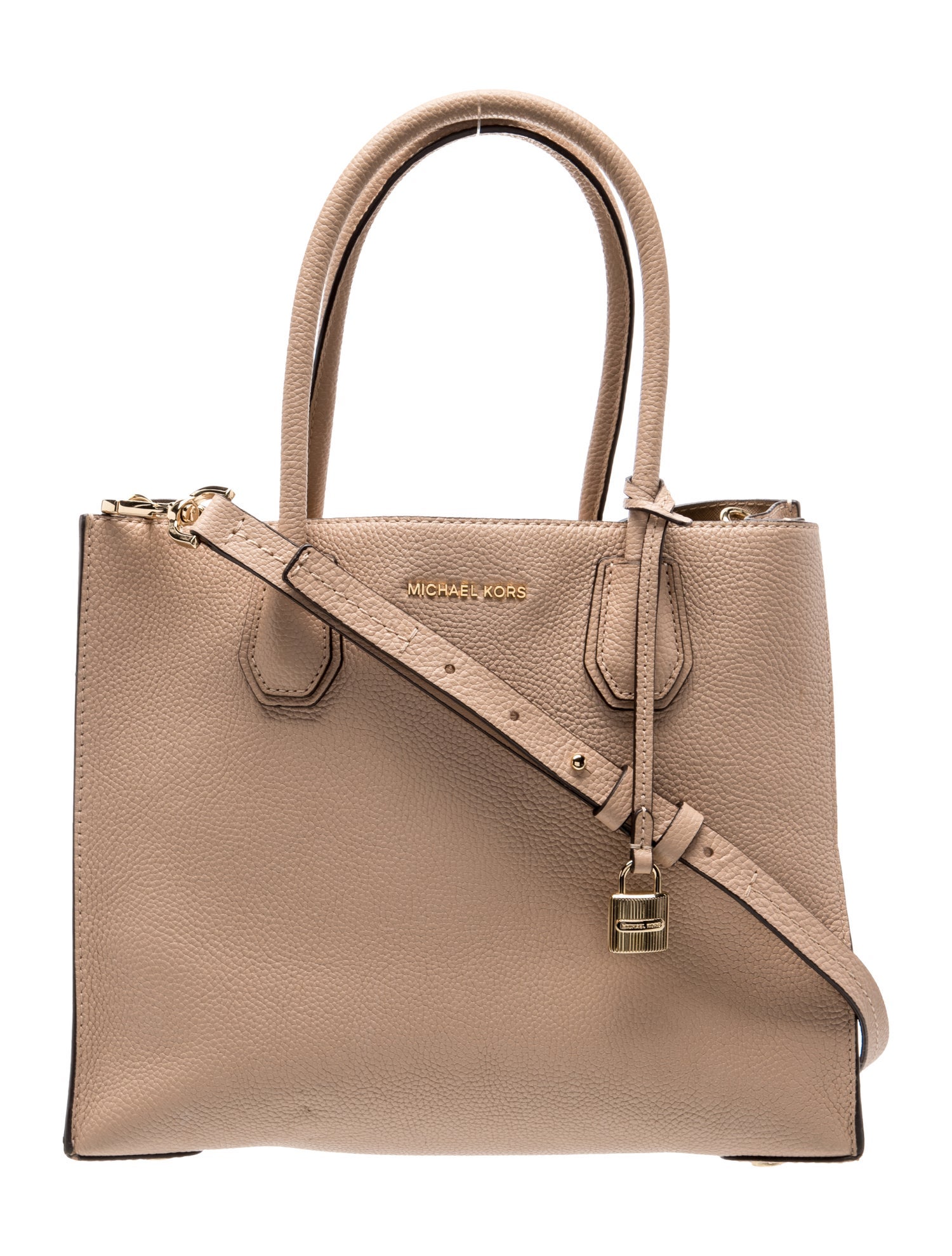 Leather Top Handle Bag