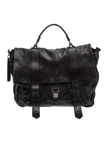 Leather Top Handle Bag