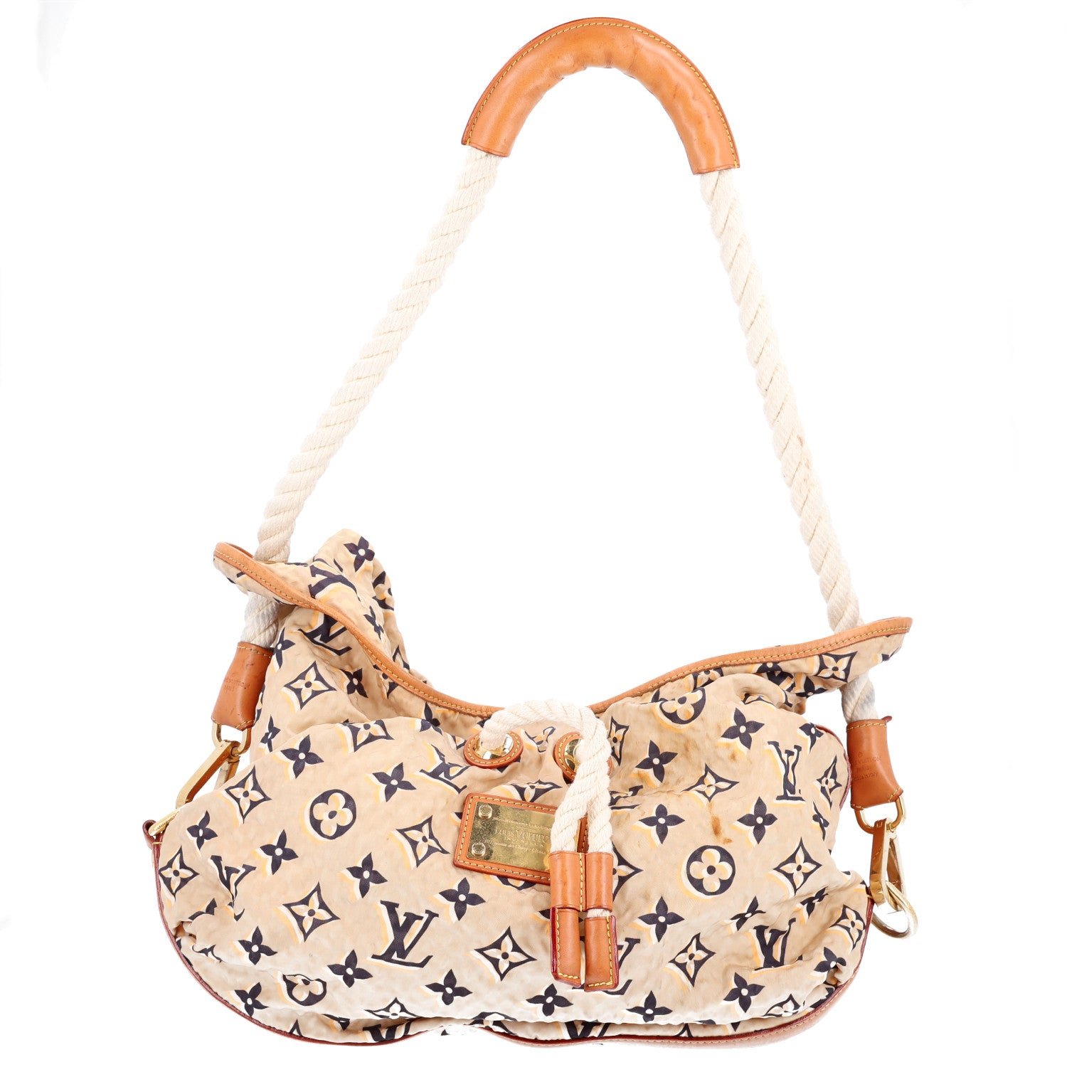 Louis Vuitton Canvas Monogram Cruise Bulles MM Natural
