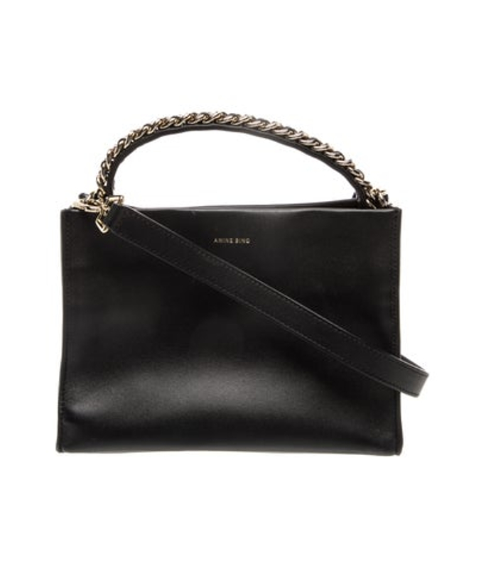 Anine Bing Bing Leather Top Handle Bag