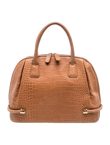 Bally Leather Top Handle Bag