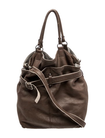 Leather Bucket Bag