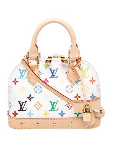 Multicolore Monogram Alma BB