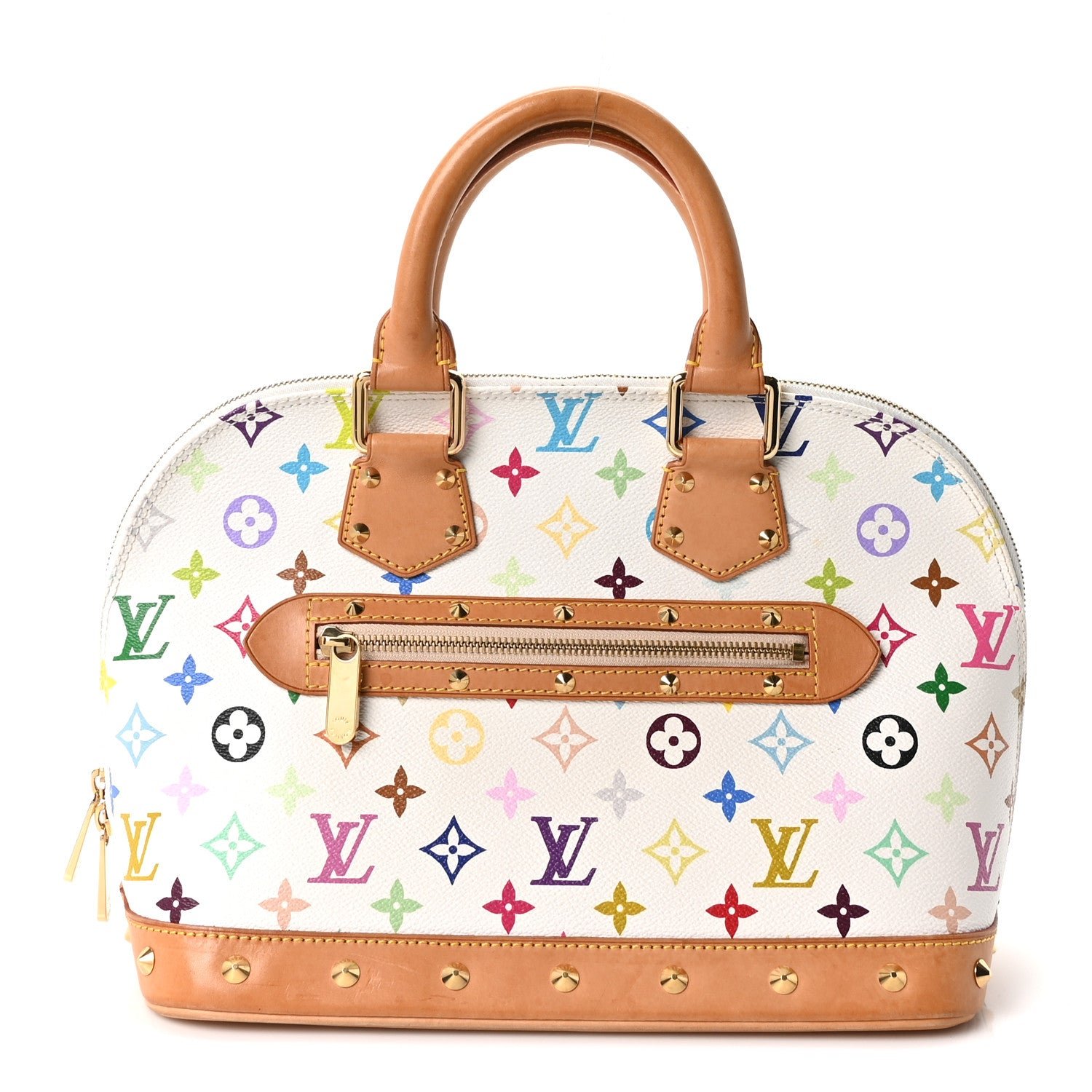 Louis Vuitton Louis Vuitton Monogram Multicolor Alma PM White