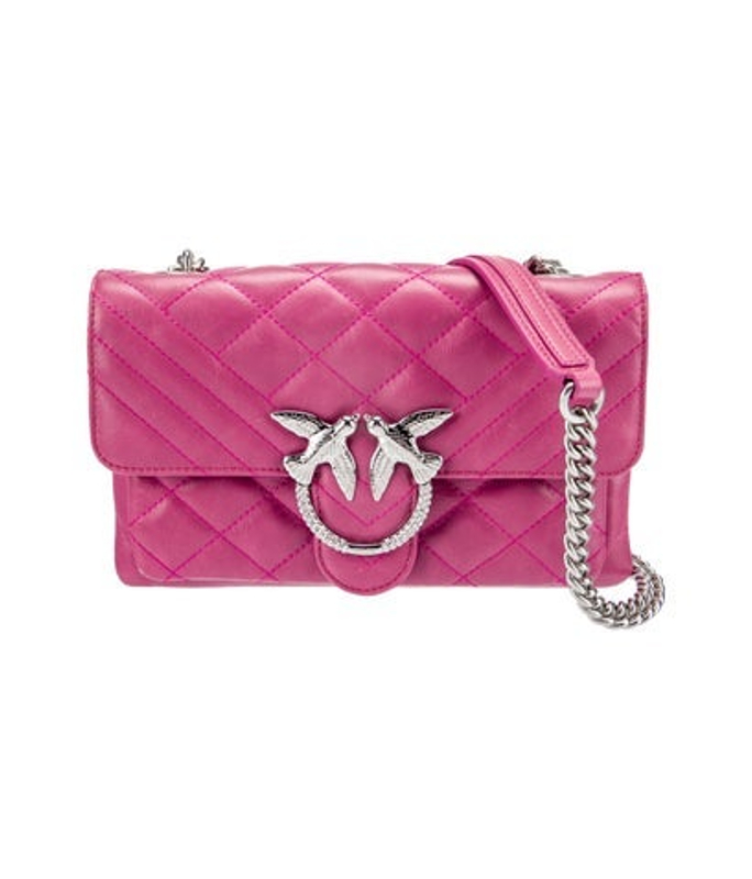 Pinko Leather Shoulder Bag
