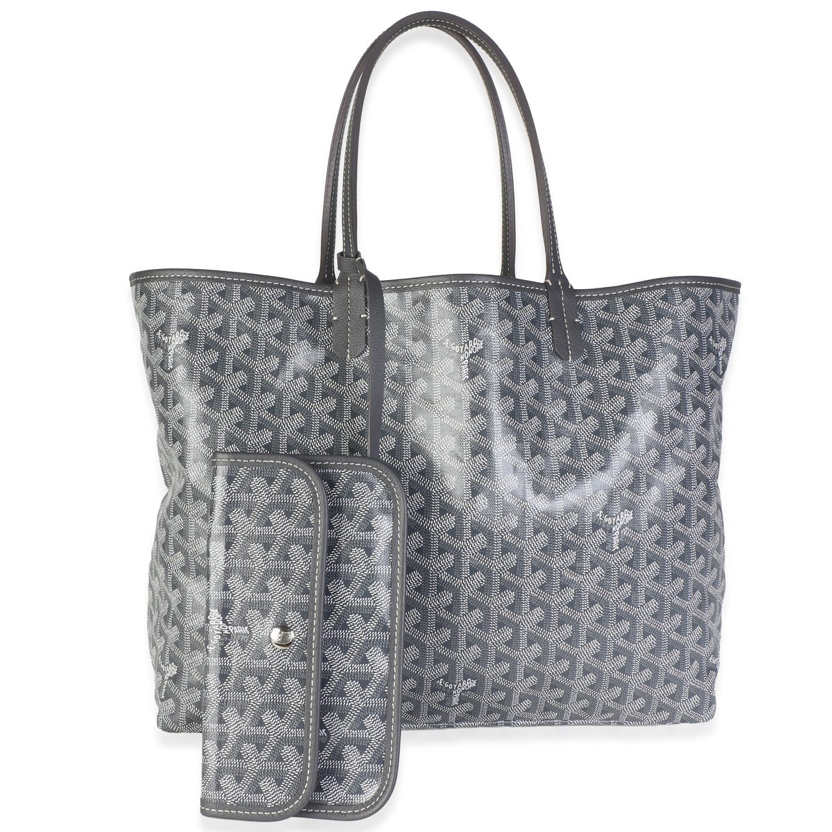 Grey Goyardine Canvas Saint Louis PM
