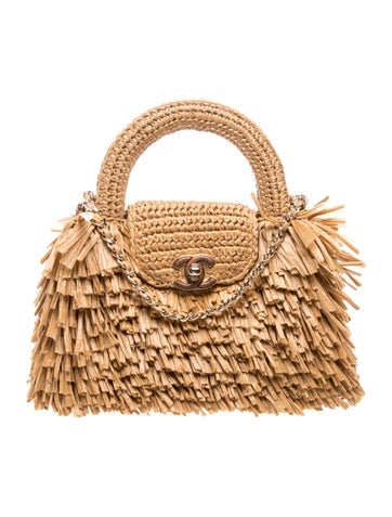 2026 Mini Raffia Kelly Shopper