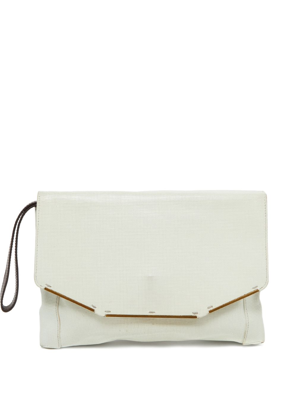 Lanvin leather clutch bag 