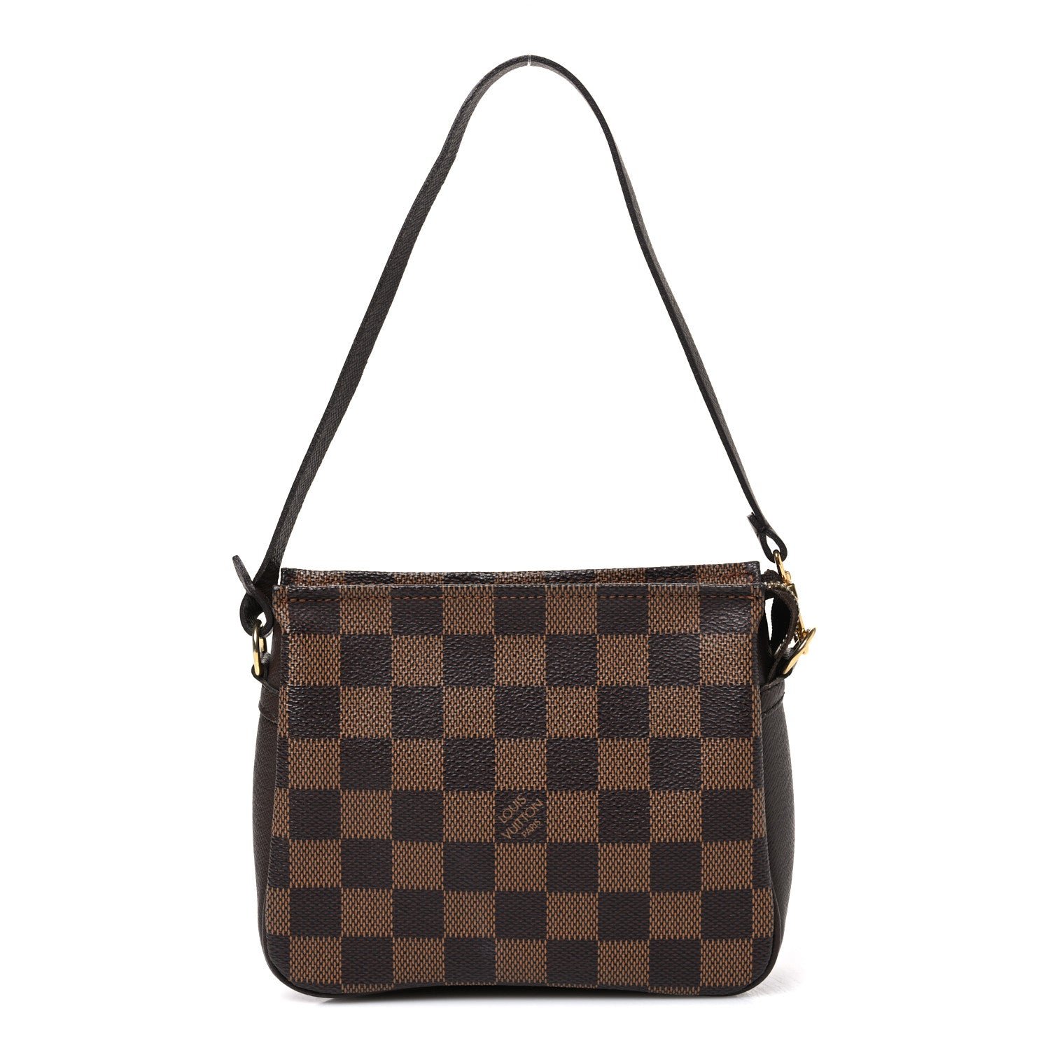 Louis Vuitton Damier Ebene Trousse Make Up Bag Pochette