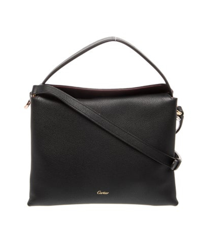 Cartier Leather Shoulder Bag W Tags