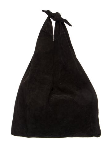 The Row Suede Bindle