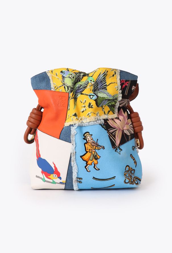 Loewe Paula’s Ibiza Patchwork Flamenco Bag