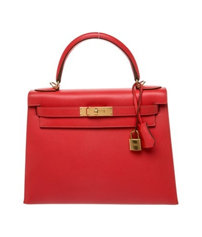 Hermes Epsom Kelly Ii Sellier 28