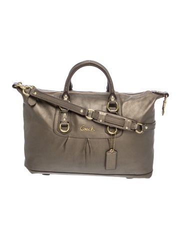Leather Top Handle Bag