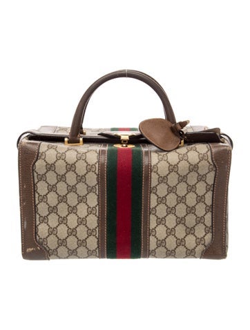 GG Supreme Top Handle Bag Vintage