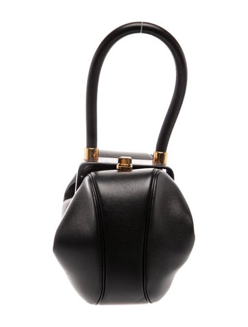 Leather Top Handle Bag