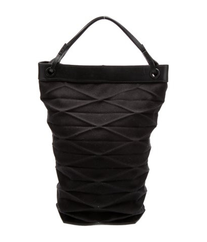 Issey Miyake Miyake Canvas Top Handle Bag