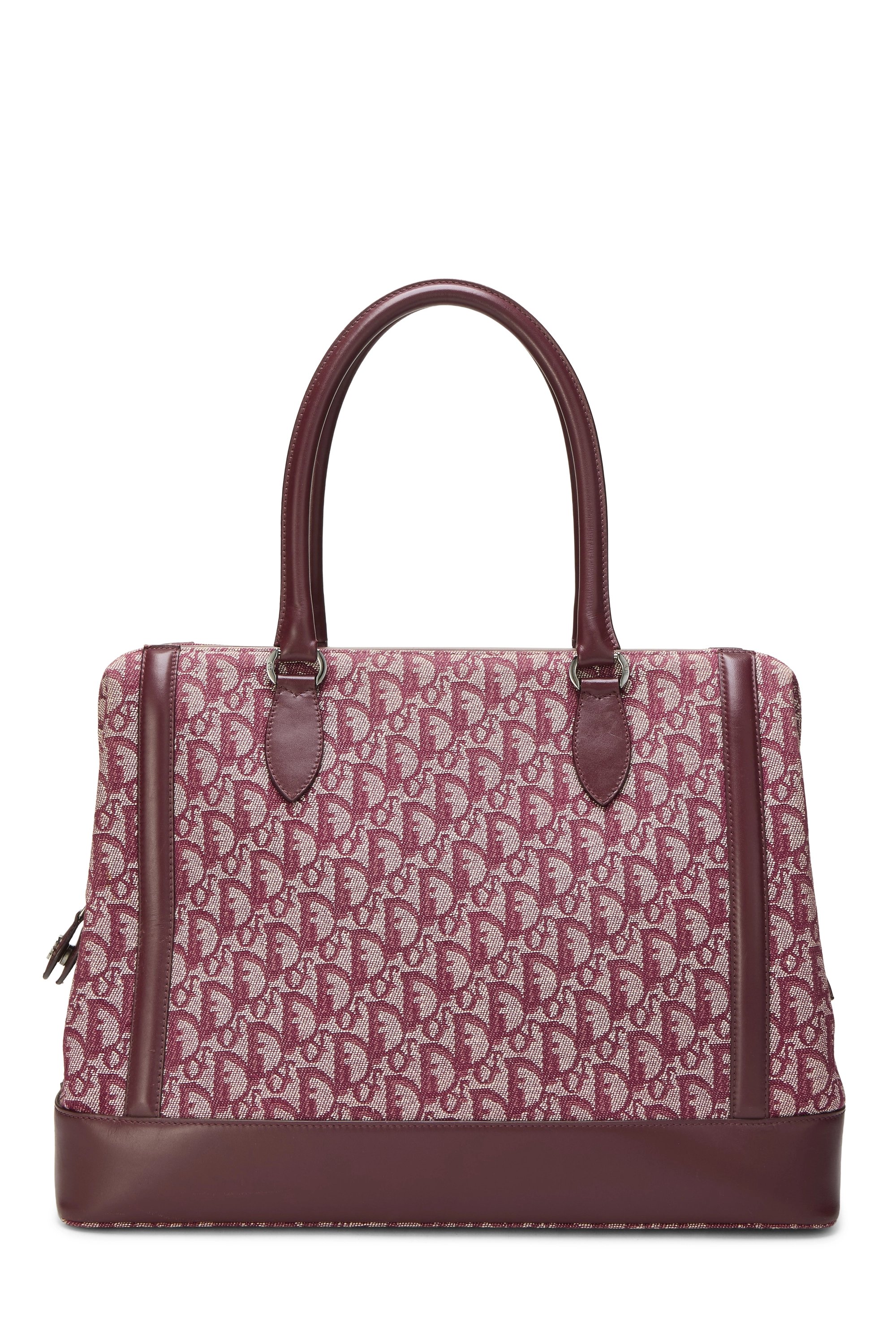 Burgundy Canvas Trotter Tote