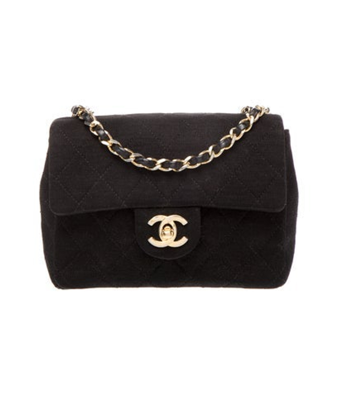 Chanel Jersey Mini Square Flap Bag