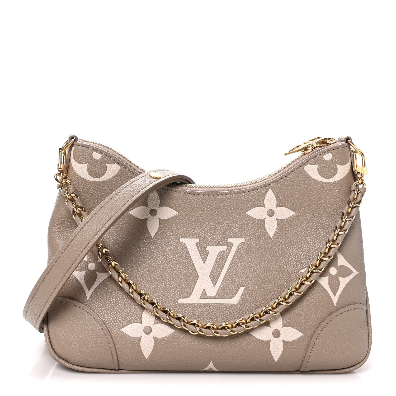 Louis Vuitton Empreinte Monogram Giant Boulogne NM Dove Cream
