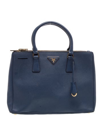 Saffiano Leather Galleria Double Zip Large