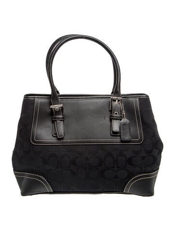 Canvas Top Handle Bag