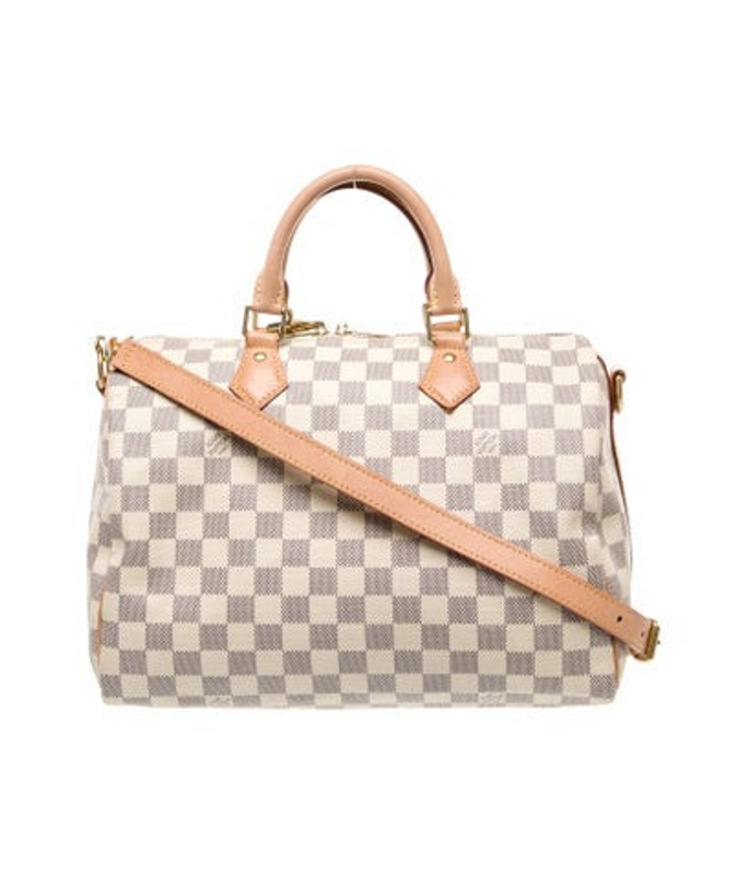 Louis Vuitton Vuitton Damier Azur Speedy Bandouliere 30