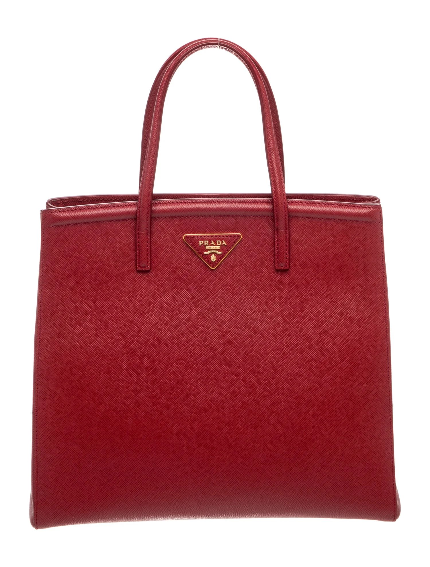 Saffiano Leather Top Handle Bag