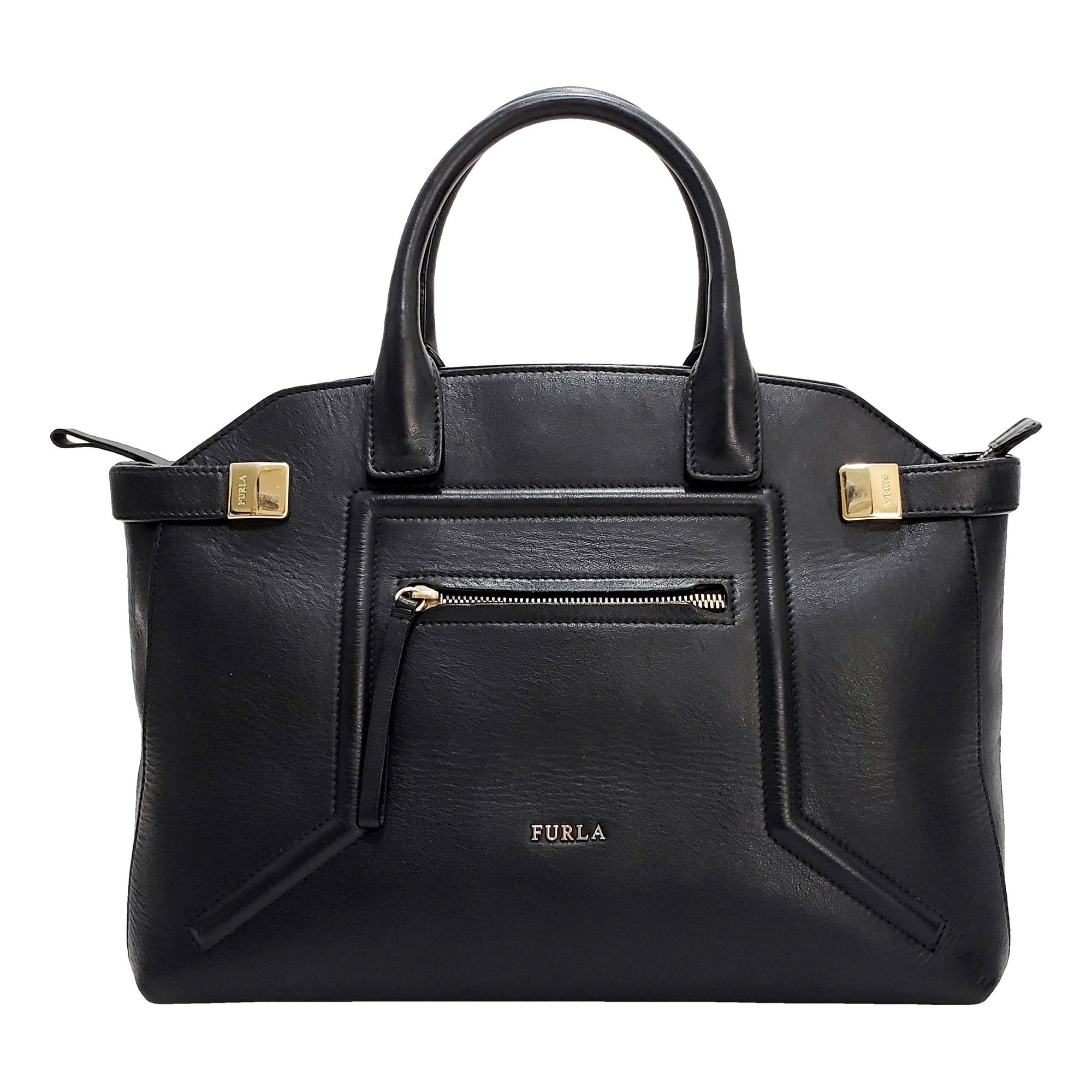 Leather handbag